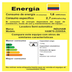 LAVADORA SEMIAUTOMÁTICA 7KG